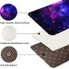 Blue Purple Medium Galaxy Starry Sky Area Rug Universe Space Throw Rugs for Kids Bedroom Kitchen Non-Slip Dining Room Carpets,4'6' view 4