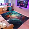 ZSSZO Extra Large Starry Sky Area Rugs for Boys Bedroom Playmat Outer Space Planet Nebula Throw Rug Washable Living Dining Room Floor Mats,6'9' view 3