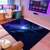 ZSSZO Universe Theme Large Area Rug for Living Dining Room 3D Universe Galaxy Throw Rugs Washable Planet Print Floor Mats for Kids Bedroom Play Room,6'9' view 3