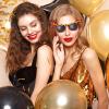 Gatuida 2 Pcs Funny Dance Party Makeup Glasses Hot Dog Eyeglasses for Masquerade Party Glasses for Summer Party Luau Party Decorations view 4