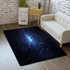 Galaxy Starry Sky Large Area Rug 3D Universe Theme Throw Rugs Soft Non-Slip Carpets Washable Floor Mats for Kids Bedroom Living Dining Room,6'9' view 1