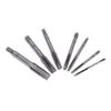 ASDUU 7Pcs M3-M12 HSS Hand Threading Tap Set Taper Screw Cutting Tools Kit Fast Tapping Cutter for Wood, Plastic, Aluminum Drill Bit view 3