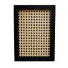 Decorative TrayRattan Black Border Serving Tray, for Farmhouse Kitchen Table Office Desk NIGHTSTAND Decor (S3) view 3