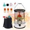 XXLL Kerosene Heaters for Indoor Use, Kerosene Stove Heater, Non Electric Heaters with 3 Wicks, Complete Accessories, Light and Convenient, Suitable for Indoor and Outdoor, Camping and Fishing view 1