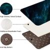 Green Large Area Rugs for Living Dining Room Galaxy Stars Playmats Starry Sky Children Bedroom Carpets Floor Mats Kids Teens Play Pads,6'9' view 4