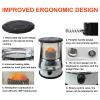 XXLL Kerosene Heater, Portable Emergency Heater, Stainless Steel Kerosene Stove Indoor, Can Be Used Without Electricity, Safe and Easy, for Camping Field Tent Fishing Indoor and Outdoor - Red/White view 4