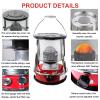 XXLL Kerosene Heaters for Indoor Use, Kerosene Stove Heater, Non Electric Heaters with 3 Wicks, Complete Accessories, Light and Convenient, Suitable for Indoor and Outdoor, Camping and Fishing, Red view 4