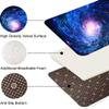 ZSSZO Blue Galaxy Flannel Area Rug for Living Dining Room Non-Slip Starry Sky Large Floor Mats Outer Space Crawling Rugs for Teens Playroom Bedroom,6'9' view 4