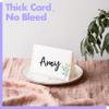 110 PCS Tent Cards, Small Place Cards with Elegant Floral Design Delicate Seating Cards Blank Name Cards Escort Cards for Wedding, Table, Dinner Parties, Receptions (Each Measures 2 x 3.5) view 4