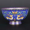 12cm Chinese Jingdezhen Famille Rose Porcelain Deer Pattern Bowl Home Decoration view 1