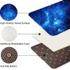 ZSSZO Blue Galaxy Flannel Area Rugs for Living Dining Room Non-Slip Starry Sky Large Area Rugs Outer Space Floor Mats for Boys Teens Playroom Bedroom,6'9' view 4
