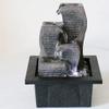 KKNH Relaxation Fountain Desktop Fountain Creative Rockery and Flowing Water Indoor Tabletop Fountain Suitable for Office Home Decoration Quiet Soothing Sound of Water view 3