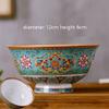 12cm Chinese Jingdezhen Ceramic Hand Painted Pattern Bowl Home Decoration Ornament view 2