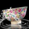 14.2cm Chinese Jingdezhen Hand Painted Flower Pattern Rice Bowl Noodles Bowl Tableware view 3