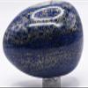 2.7" 205g Rich Blue Lapis Lazuli w/Iron Pyrite Egg Polished Natural Sparkling Gemstone Crystal Mineral Specimen - Afghanistan + Stand view 3