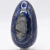 2.7" 205g Rich Blue Lapis Lazuli w/Iron Pyrite Egg Polished Natural Sparkling Gemstone Crystal Mineral Specimen - Afghanistan + Stand view 4