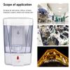 Automatic Soap Dispenser Touchless 700ml Wall Mounted Infrared Sensor Liquid Soap Container for Bathroom Kitchen Hotel Public Places X-5502 view 4