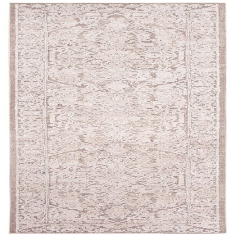 SAFAVIEH Reflection Collection Runner Rug - 2'3" x 14', Beige & Cream, Non-Shedding & Easy Cleaning, Ideal for Living Room, Bedroom (RFT665A)
