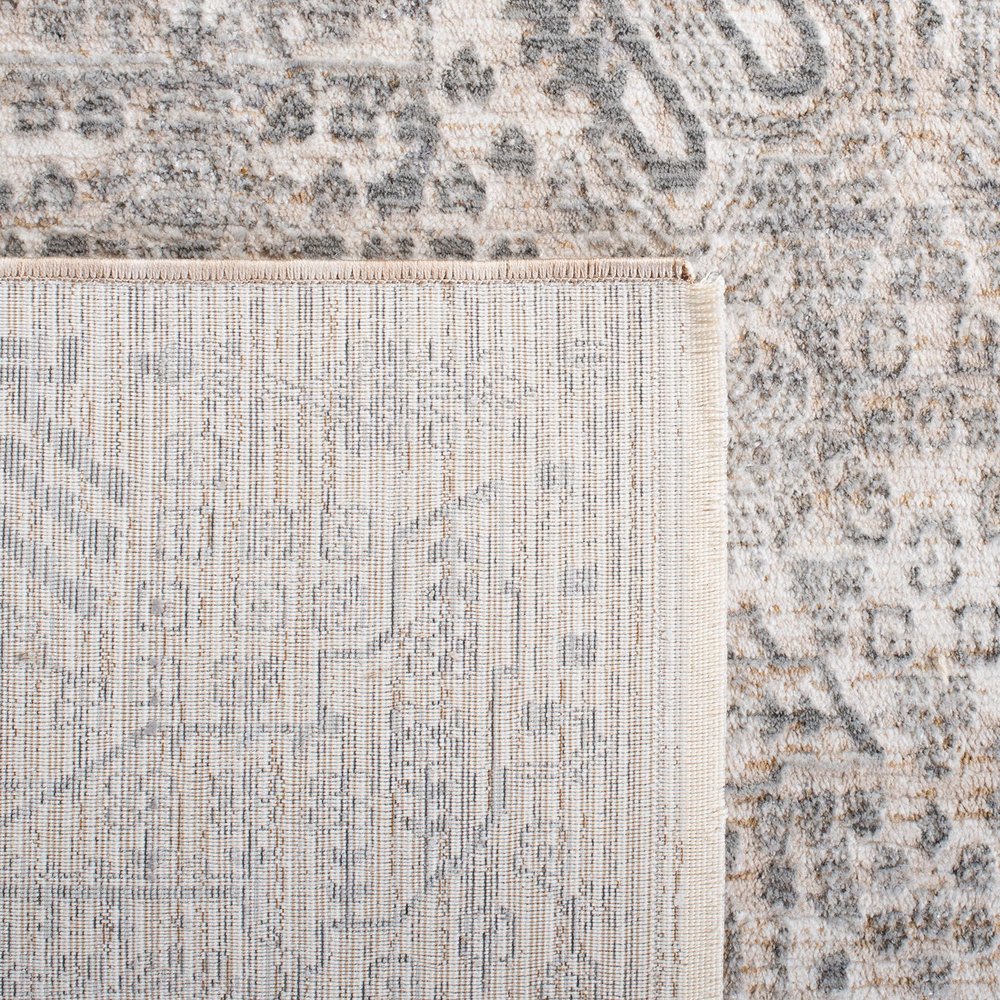 Martha Stewart x SAFAVIEH Area Rug Collection - 2'6" x 4', Light Grey & Beige, Non-Shedding & Easy Cleaning, Ideal for Living Room, Bedroom, Office, Accent Space (MSR8989B)