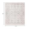 Martha Stewart x SAFAVIEH Area Rug Collection - 2'6" x 4', Light Grey & Beige, Non-Shedding & Easy Cleaning, Ideal for Living Room, Bedroom, Office, Accent Space (MSR8989B) view 2