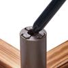 Light Wood Adjustable Artificial Christmas Tree Stand - for Trees up to 7.75ft Tall view 3