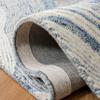 SAFAVIEH Fifth Avenue Collection 4' Round Blue/Ivory FTV121M Handmade Mid-Century Modern Wool Entryway Foyer Living Room Bedroom Kitchen Accent Rug view 4