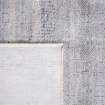 Martha Stewart x SAFAVIEH Area Rug Collection - 2'6" x 4', Light Grey & Beige, Non-Shedding & Easy Cleaning, Ideal for Living Room, Bedroom, Office, Accent Space (MSR8925A)