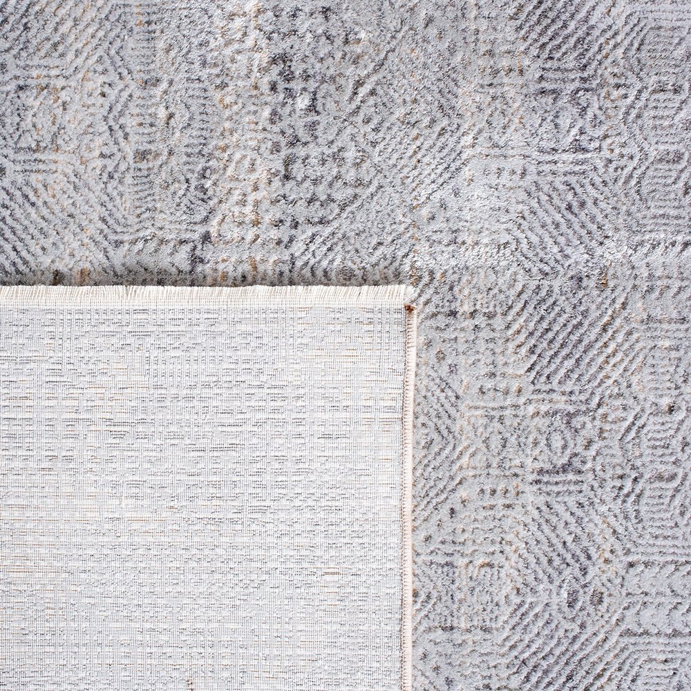 Martha Stewart x SAFAVIEH Area Rug Collection - 2'6" x 4', Light Grey & Beige, Non-Shedding & Easy Cleaning, Ideal for Living Room, Bedroom, Office, Accent Space (MSR8925A)