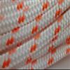 Valley Rope 5/16 x 150 ft.Double Braid-Yacht Braid Polyester Rope Hank.White/Orange view 1