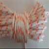 Valley Rope 5/16 x 150 ft.Double Braid-Yacht Braid Polyester Rope Hank.White/Orange view 4