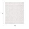 Martha Stewart x SAFAVIEH Area Rug Collection - 2'6" x 4', Ivory & Light Grey, Non-Shedding & Easy Cleaning, Ideal for Living Room, Bedroom, Office, Accent Space (MSR8933A) view 2