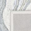 SAFAVIEH Fifth Avenue Collection Area Rug - 4' Square, Grey & Ivory, Handmade Mid-Century Modern Abstract New Zealand Wool, Ideal for High Traffic Areas in Living Room, Bedroom (FTV121F) view 2