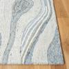SAFAVIEH Fifth Avenue Collection Area Rug - 4' Square, Grey & Ivory, Handmade Mid-Century Modern Abstract New Zealand Wool, Ideal for High Traffic Areas in Living Room, Bedroom (FTV121F) view 3