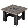 Creative Brands Faithworks - Farmhouse Style Wooden Step Stool, 11 x 11-Inch, Best Dad Ever view 1
