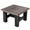 Creative Brands Faithworks - Farmhouse Style Wooden Step Stool, 11 x 11-Inch, Grandpas Helper view 1