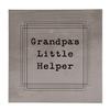 Creative Brands Faithworks - Farmhouse Style Wooden Step Stool, 11 x 11-Inch, Grandpas Helper view 2