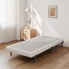 THEOCORATE Twin XL Box Spring and Cover Set, 5 Inch Low Profile Metal BoxSpring, Heavy Duty Structure with Easy Clean Cover, Mattress Foundation, Noise Free, Non-Slip, Easy Assembly view 2