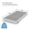 THEOCORATE Twin XL Box Spring and Cover Set, 5 Inch Low Profile Metal BoxSpring, Heavy Duty Structure with Easy Clean Cover, Mattress Foundation, Noise Free, Non-Slip, Easy Assembly view 3