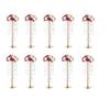 10pcs Crystal Centerpieces for Tables Gold Flower Stand for Wedding Party Centerpiece Decoration Home Decor view 1