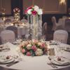 10pcs Crystal Centerpieces for Tables Gold Flower Stand for Wedding Party Centerpiece Decoration Home Decor view 2