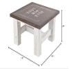 Creative Brands Faithworks - Farmhouse Style Wooden Step Stool, 11 x 11-Inch, Best Mom Ever view 4