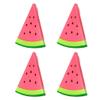 4pcs Beach Towel Clips Chair Cruise Holder Watermelon Shaped Towel Clips Holder Beach Essentials for Beach Chair Pool Chairs view 1