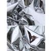 Double-sided Silver Mirror TPU Reflective Film Fabric, 0.2mm Waterproof Creative Outfit Soft Mirror Designer Clothing Cloth (Color : 137x50cm) view 3