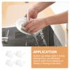 Kitchen Sink Water Guard: 4pcs Dish Washing Baffle Board with Attached Suction Cups Plastic Sink for Bathroom Sink Gas Stove Gas Stove view 3