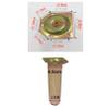 LUOFDCLDDD Furniture LegsSet of 4 Tilt Cone Solid Woodniture Legs,Oak Dresser Feet,Sofa Replacement Legs,Mid Century Sofa Legs,Cabinet Feet,For Couch,Bed,Armchair,Dresser,With Mounting Plate,Wood Col view 3