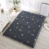 Foldable Japanese Futon Mattress Cover for Full Queen King Twin Size Tatami Floor Mattress Futon Cover Meditation Sleeping Pad Dust Cover for Floor Guest Room Travel (B 135X200cm(53X79in)) view 1