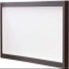 39x13 Brown Walnut Shadow Box Frame | 3/4" of Depth - Lots of Display Room for Jerseys, Keepsakes, Objects, & Memorabilia | UV Resistant Acrylic and Acid Free Backing | Includes Hardware view 1
