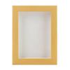 10x12 Shadow Box Frame Traditional Natural 15/16" Deep | 1" Depth of Usable Space | Interior Size 10x12 or 12x10 Inches| UV Resistant Acrylic, Acid-Free Backing, Wall Hangers | Made in USA view 2