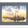 Poster Palooza 10x4 Rustic Complete Wood Picture Frame with UV Acrylic Plexiglass, Foam Board Backing & Hardware Included - 10x4 Inch Frame view 3