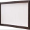 10x24 Shadow Box Frame Traditional Walnut Finish | 1" Depth of Usable Space| Interior Size 10x24 or 24x10 Inches| UV Resistant Acrylic, Acid-Free Backing, Hangers | Made in USA view 1